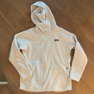 Patagonia Women's Off-White Quilted Cowl Sweater